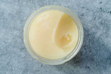 Ghee Butter Clarified in Jar Ready to Use. Organic Product.