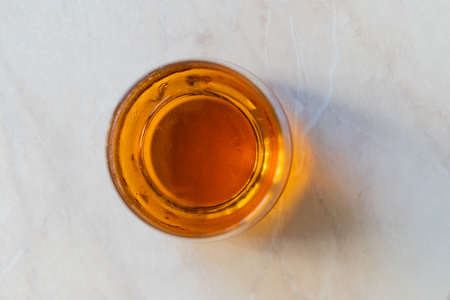 Instant Watermelon Aroma Flavored Fruit Juice in Glass. Ready to Drink.の写真素材