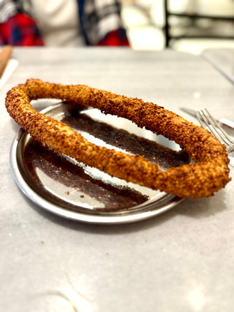 Traditional Arabic bread. Jerusalem bagel bread known as Ka'ak Al Quds. Ready to eat