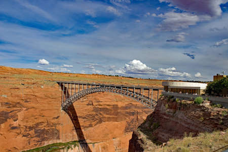 Glen Canyon Dam? Arizona? USAの写真素材