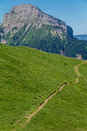 pass of pravouta,saint pierre de chartreuse,isere,franceの写真素材