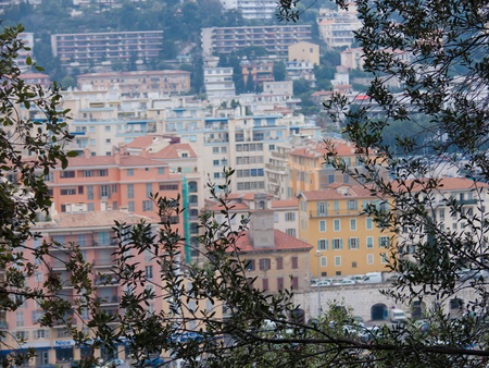 NICE, COTE D´AZUR, ALPES MARITIMES, FRANCEのeditorial素材