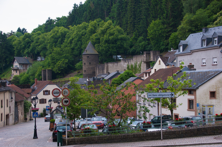 Scenery of Vianden, Luxembourgのeditorial素材