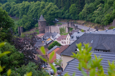 Scenery of Vianden, Luxembourgのeditorial素材
