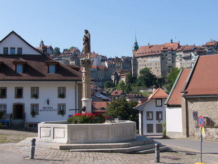 fribourg,swissの写真素材