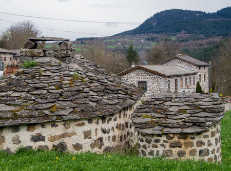 rosieres,haue loire,franceの写真素材