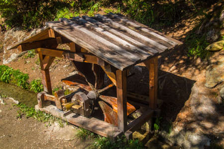 the trient in haute savoie in swissの写真素材