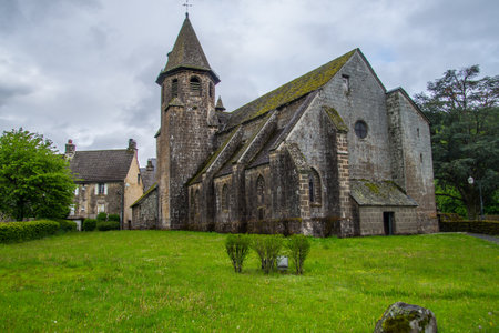 fontange in cantal in franceの写真素材