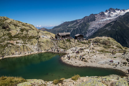 Lake Blanc, Chamonix, Haute Savoie, France