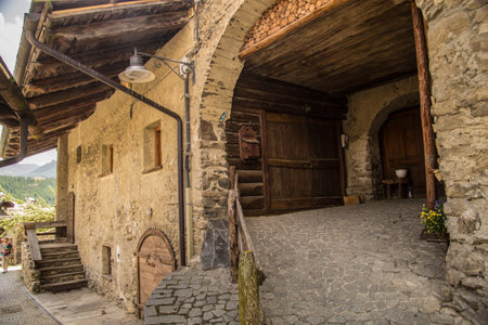 sansicario,cesana,piedmont,italyの写真素材