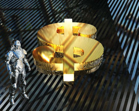 us dollar signの写真素材