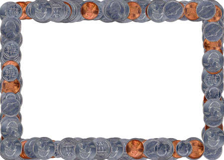 abstract foto frame with white back