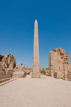 Karnak temple in Luxor, Egyptの写真素材
