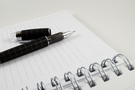 pen & notebook