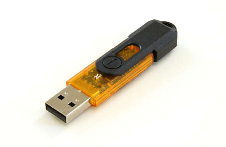 A USB device for storing data from your computer.の写真素材