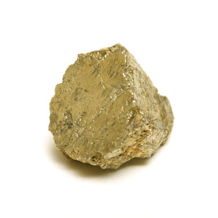 A macro shot of a nice size gold nugget.の写真素材