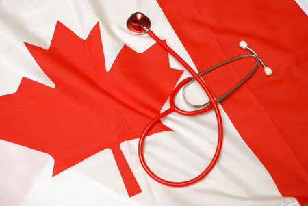 A concept based on the Canadian healthcare system.の写真素材