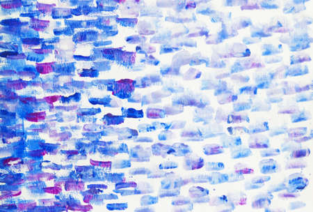 A vibrant painting of abstract colors using acrylic on canvas.の写真素材