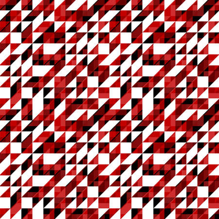 Triangle pattern including seamless sample in swatch panelのイラスト素材