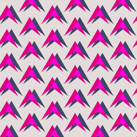 Triangle pattern including seamless sample in swatch panel