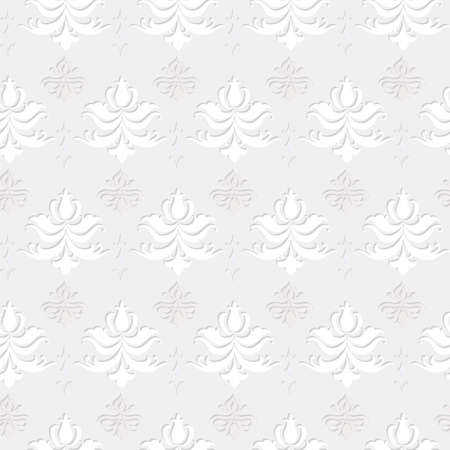 Antique pattern  including seamles sample in swatch panel  Illustrator のイラスト素材