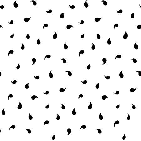 Seamless drop pattern with sample in swatch panel (AI)のイラスト素材