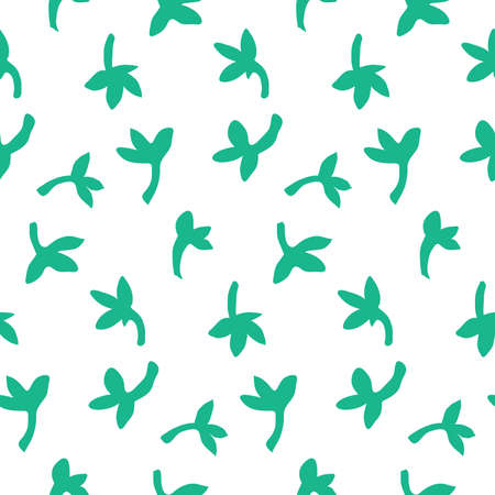 Illustration of seamless pattern of flowerのイラスト素材