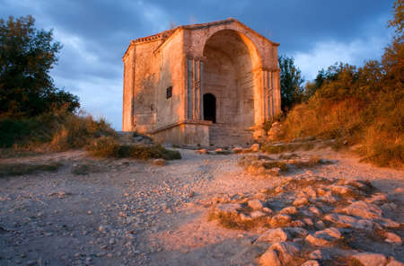 Ancient building (Crimea, Mausoleum)の写真素材