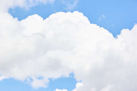 beautiful blue sky with cloud close up,salty weather