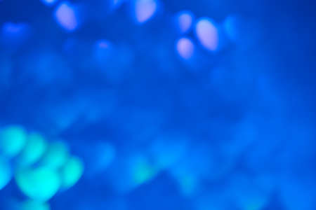 Multicolor space blurred three-dimensional heart-shaped bokeh, neon juicy bright colors, Valentines...