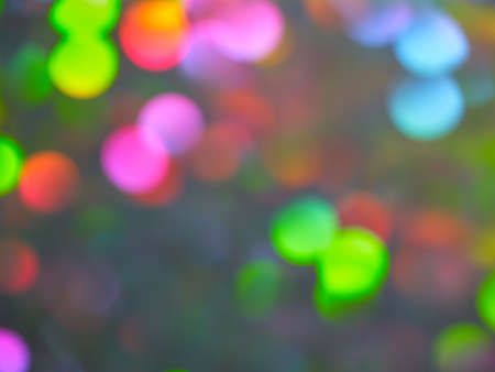 Bright blurry gradient transitions of neon lights, rich color scheme, abstract background, bokeh, space for text.の写真素材
