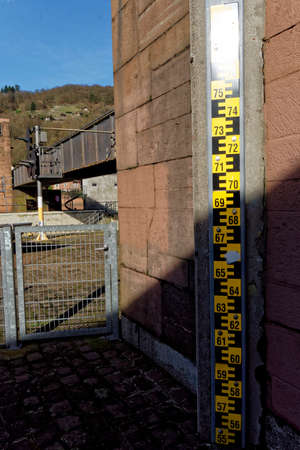 Water level indicatorの写真素材