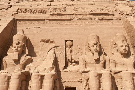 Abu Simbel temple in Egypt
