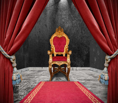 Luxury room in vintage styleの写真素材