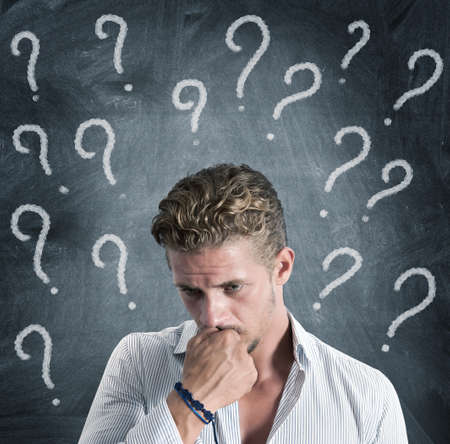 A boy full of question