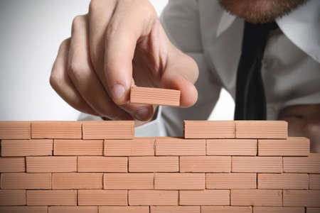 Concept of build new businessの写真素材