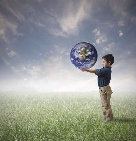 Young man try to save the world