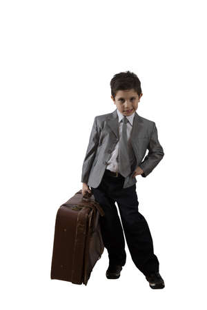 Concept of small businessman enterprisingの写真素材