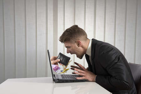 Concept of theft on the internet