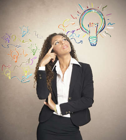 Concept of creating a great idea