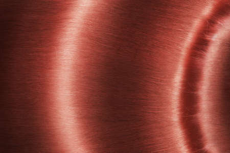 Background of long shiny red fashion hairの写真素材
