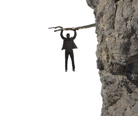 Concept of risk and crisis in businessの写真素材