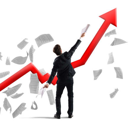 Businessman who has achieved success in business