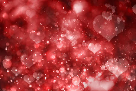 Red hearts background. Valentine day