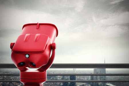 Looking to the futureの写真素材