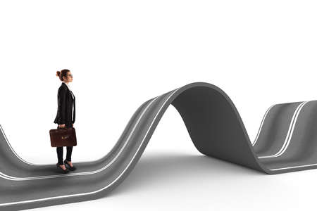 Difficult way . 3D Renderingの写真素材