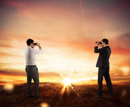 Aspiration and desire to succeed in businessの写真素材