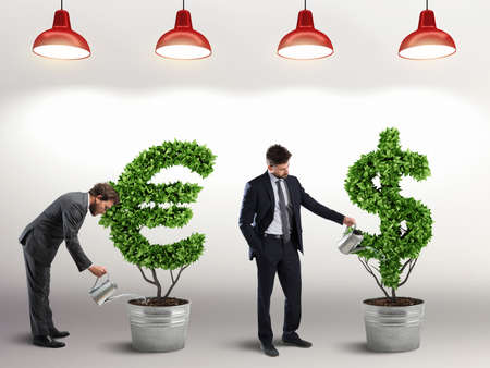 Make investments grow. 3D Renderingの写真素材