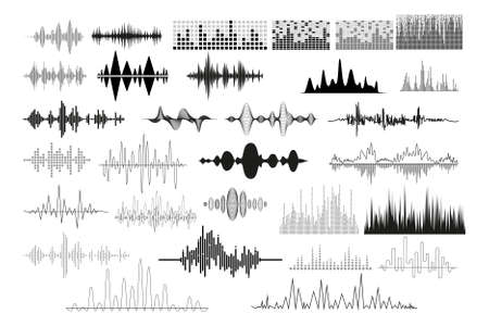 Sound waves set collection