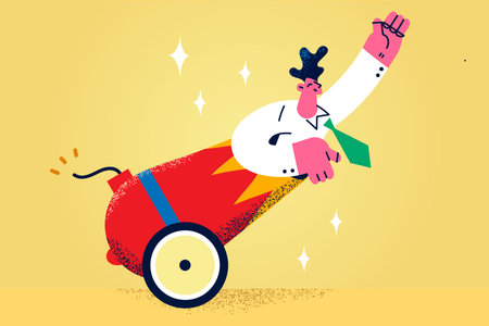 Business innovation and success concept.のイラスト素材